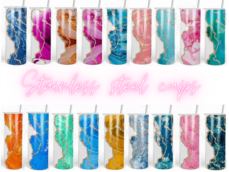 Customized stainless steel cups!