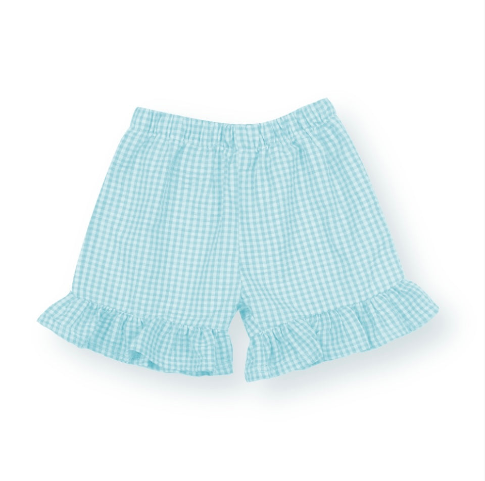 Custom Kids Appliqué Embroidered shirt- with matching shorts outfit!