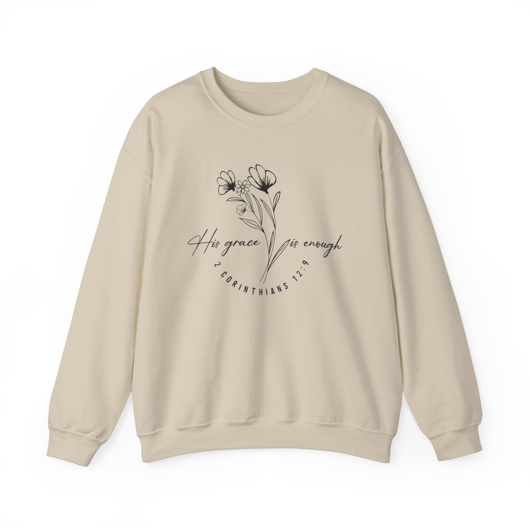 His Grace Is Enough Unisex Heavy Blend™ Crewneck Sweatshirt