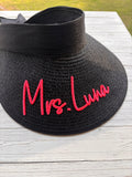 Custom Beach Visor