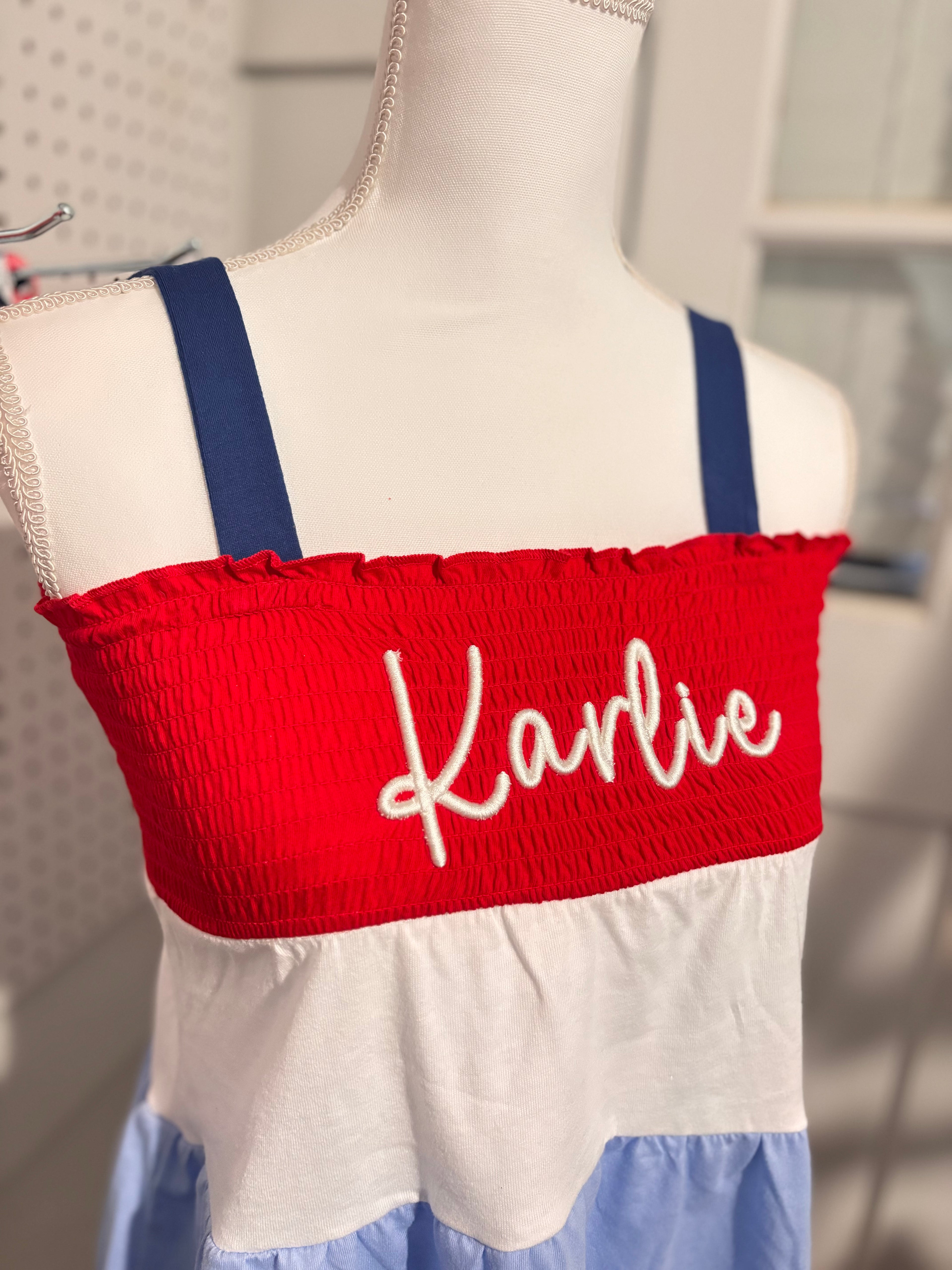 4th of July Dress 🇺🇸❤️ (kids sizes only)