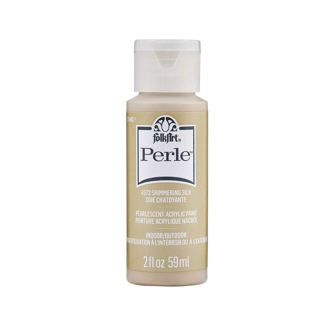 FolkArt Perle Acrylic Paint - Shimmering Silk