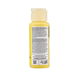FolkArt Perle Acrylic Paint - Lemon Meringue
