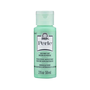 FolkArt Perle Acrylic Paint - Mint Chip
