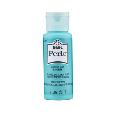 FolkArt Perle Acrylic Paint - Iced Aqua