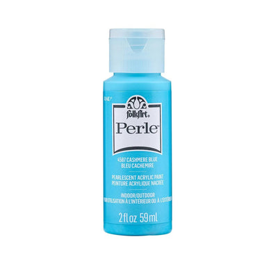FolkArt Perle Acrylic Paint - Cashmere Blue