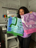 Learn Embroidery with Corina! Only 3 spots available each week. 101 Video Chat Meeting!