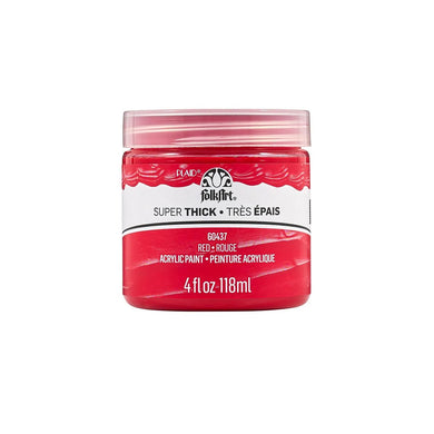 FolkArt Super Thick Acrylic Paint - Red