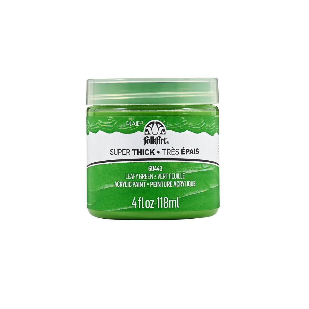 FolkArt Super Thick Acrylic Paint - Leafy Green