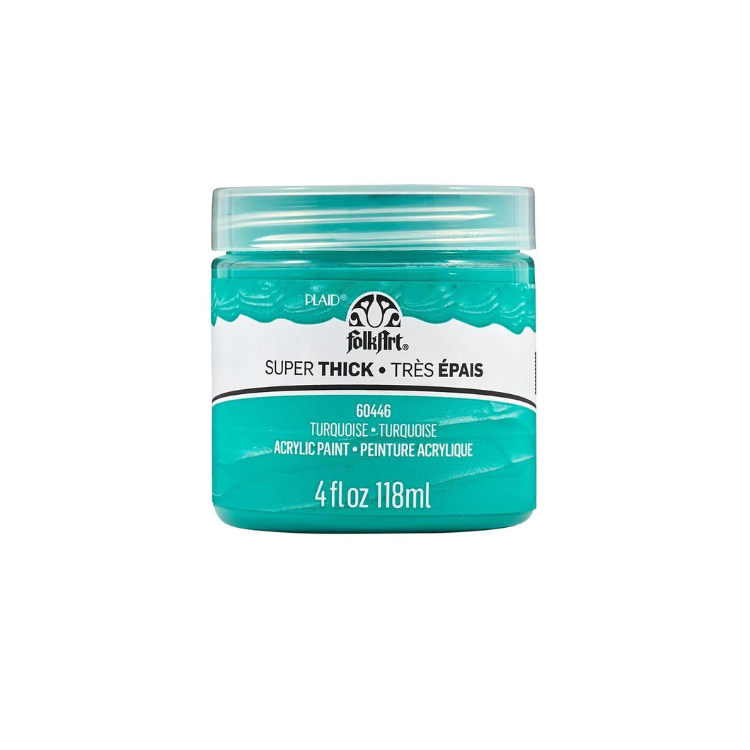FolkArt Super Thick Acrylic Paint - Turquoise