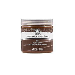 FolkArt Super Thick Acrylic Paint - Brown