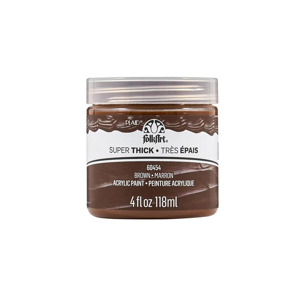 FolkArt Super Thick Acrylic Paint - Brown