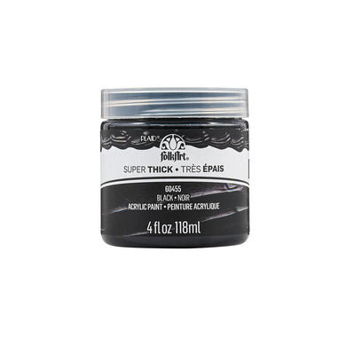 FolkArt Super Thick Acrylic Paint - Black