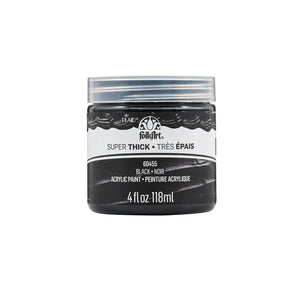 FolkArt Super Thick Acrylic Paint - Black