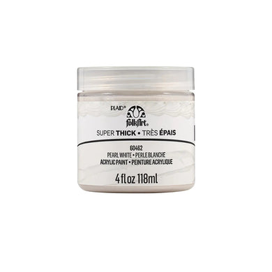 FolkArt Super Thick Acrylic Paint - Pearl White