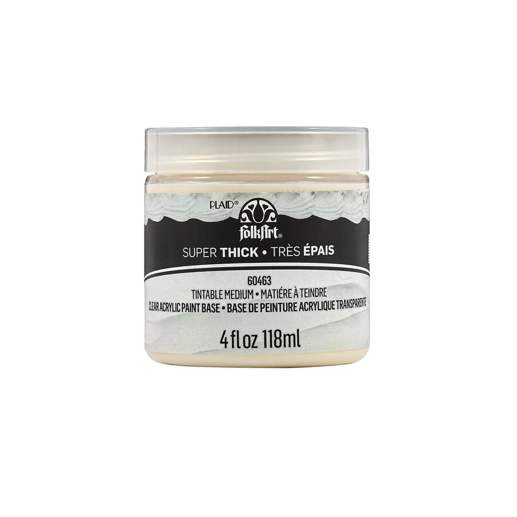 FolkArt Super Thick Acrylic Paint - Tintable Medium Base