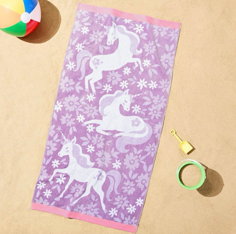 Kids Embroidered Towel 30x60!