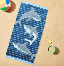 Load image into Gallery viewer, Kids Embroidered Towel 30x60!