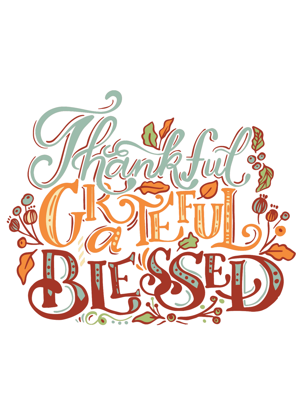 Thankful Tea Towel