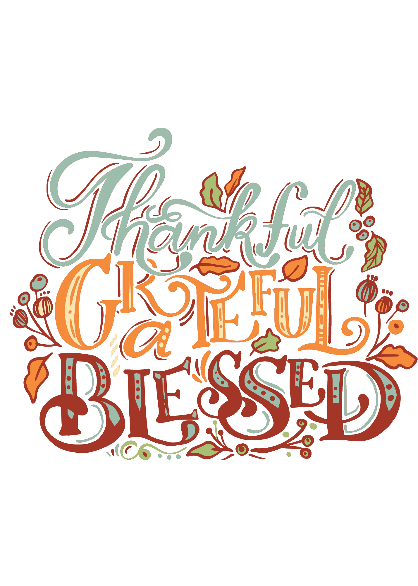Thankful Tea Towel