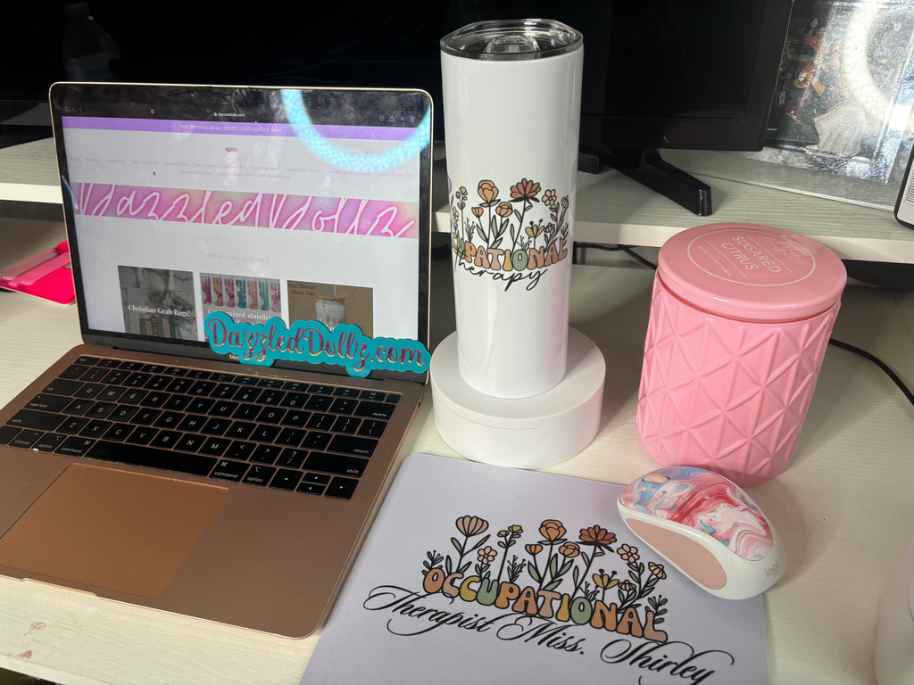 Custom cup and mouse pad bundle!