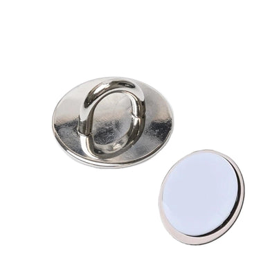 Charm Grip Base Circle - Silver