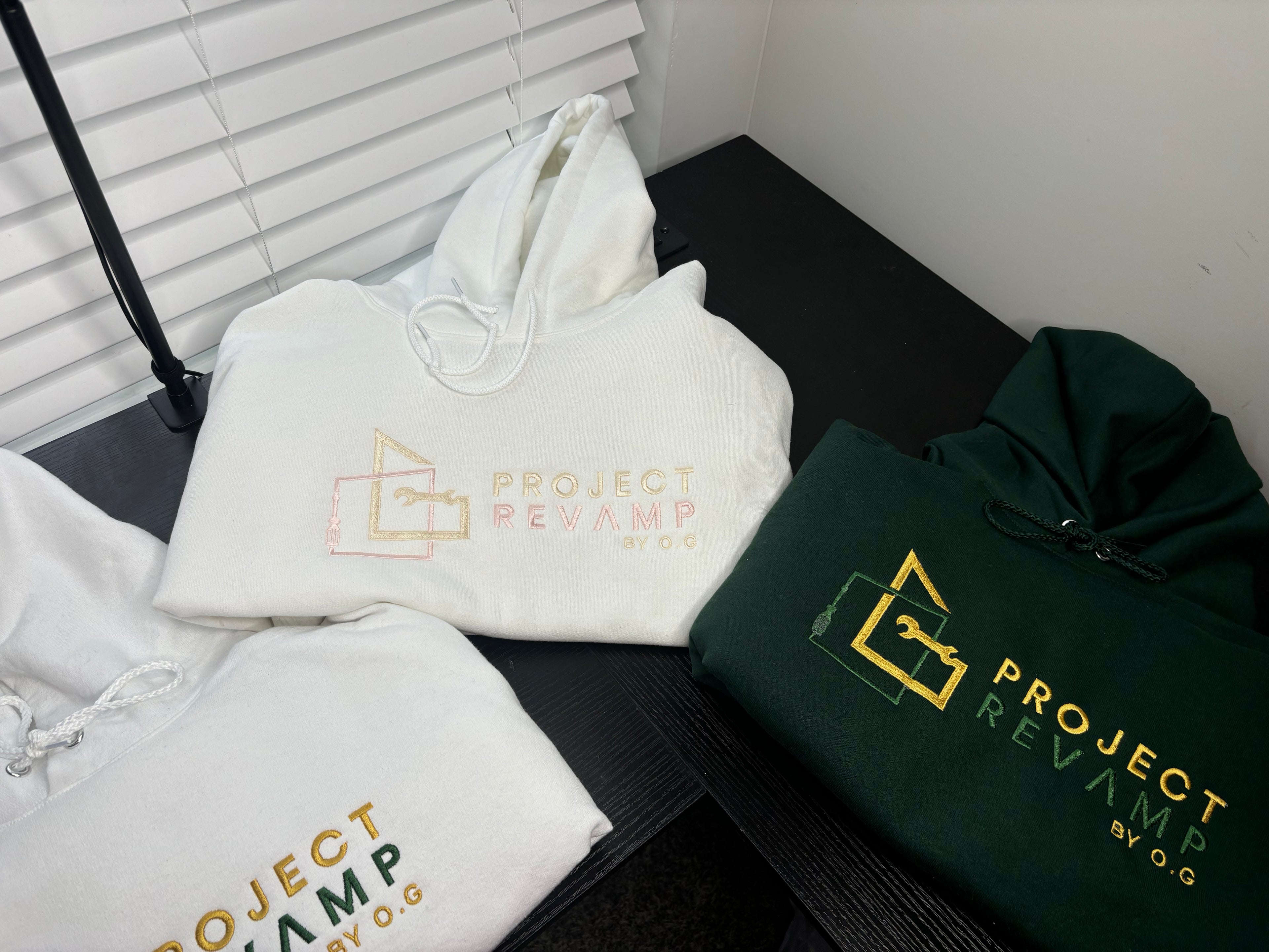 Add Your Logo to a Hoodie! Embroidery. (Large logo-10 inches)