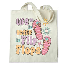 Load image into Gallery viewer, DTF Heat Transfer - Better In Flip Flops