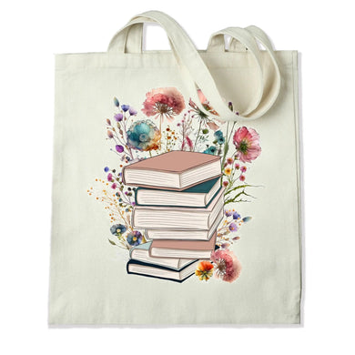DTF Heat Transfer - Books & Flowers
