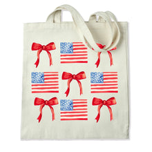 Load image into Gallery viewer, DTF Heat Transfer - Flags &amp; Bows