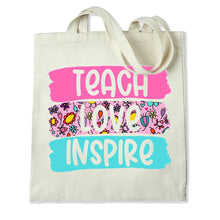 Load image into Gallery viewer, DTF Heat Transfer - Teach Love Inspire