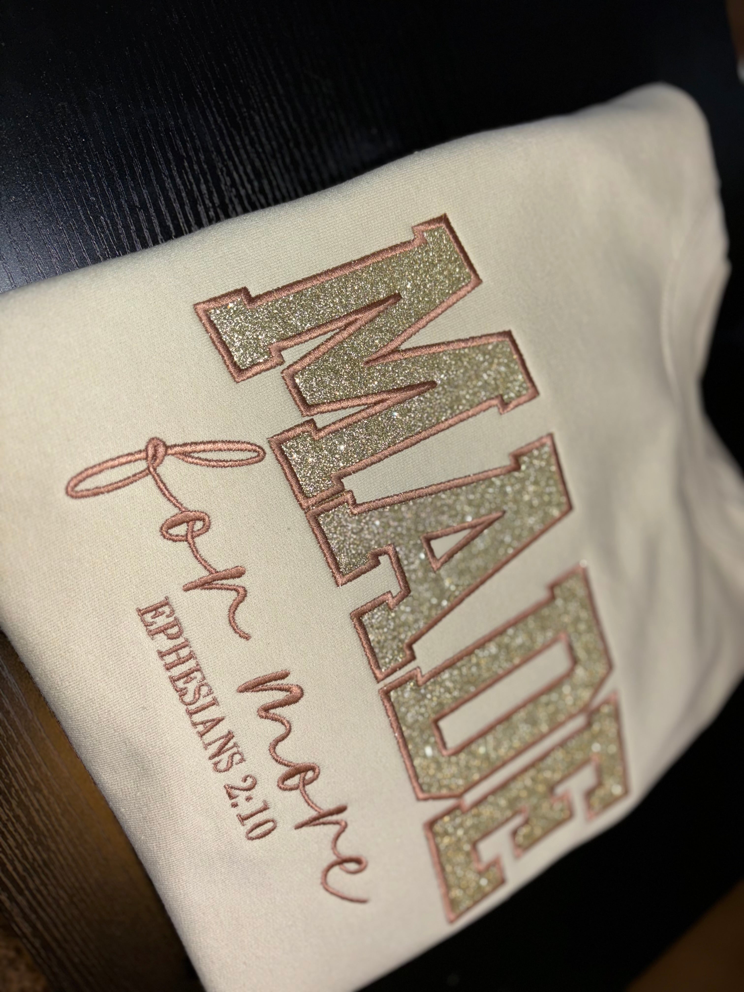 Made for More! Embroidered Crewneck