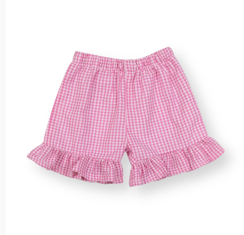 Custom Kids Appliqué Embroidered shirt- with matching shorts outfit!