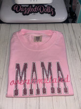 Load image into Gallery viewer, Overstimulated Mama! Embroidered T-Shirt