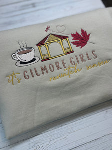 Fall Embroidered Crewneck 🍂