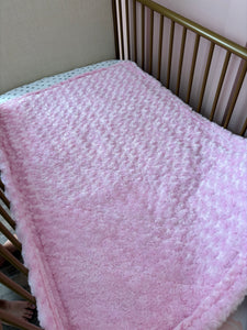 Butterflies in Paris Baby Quilt