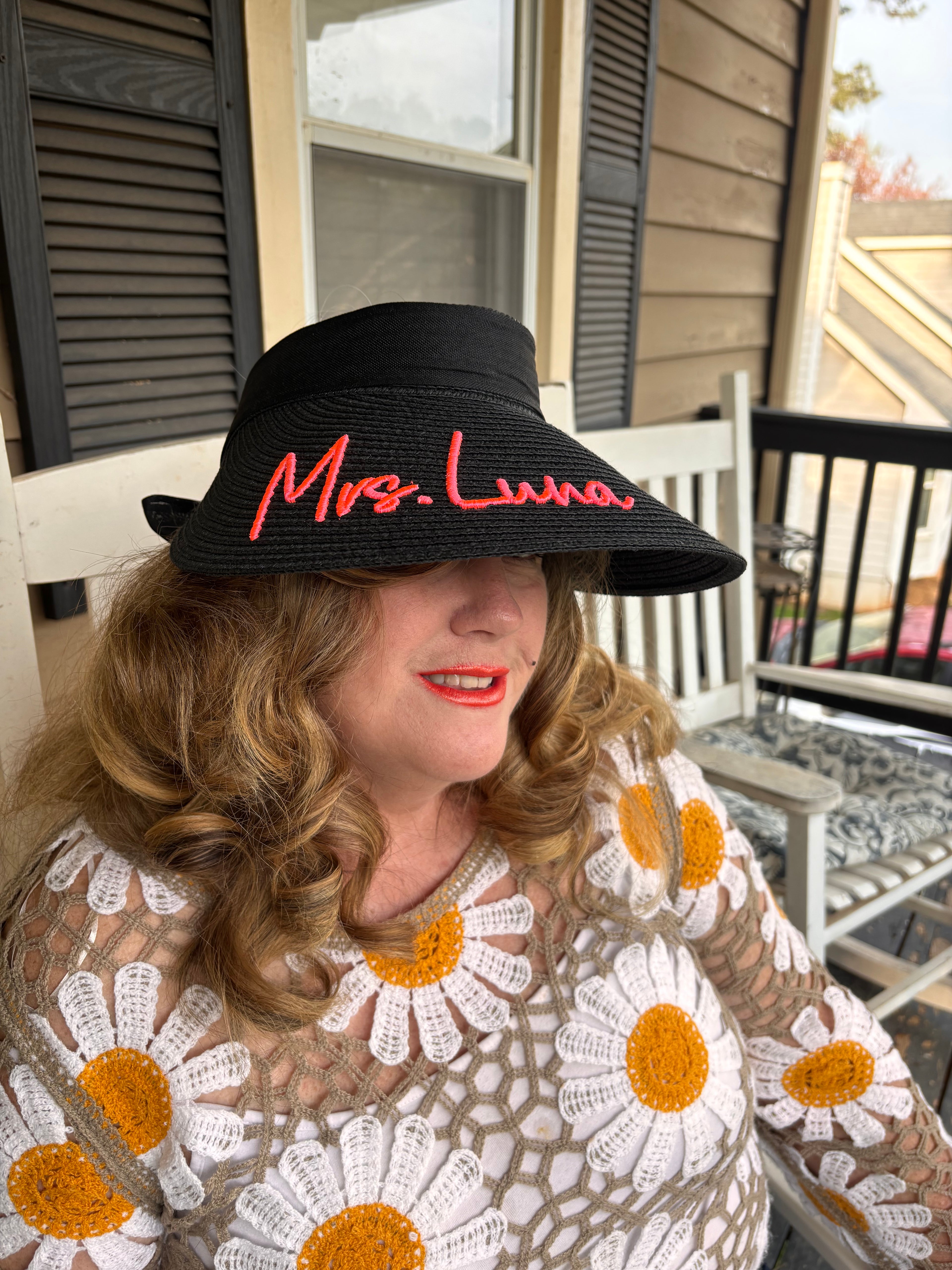 Custom Beach Visor