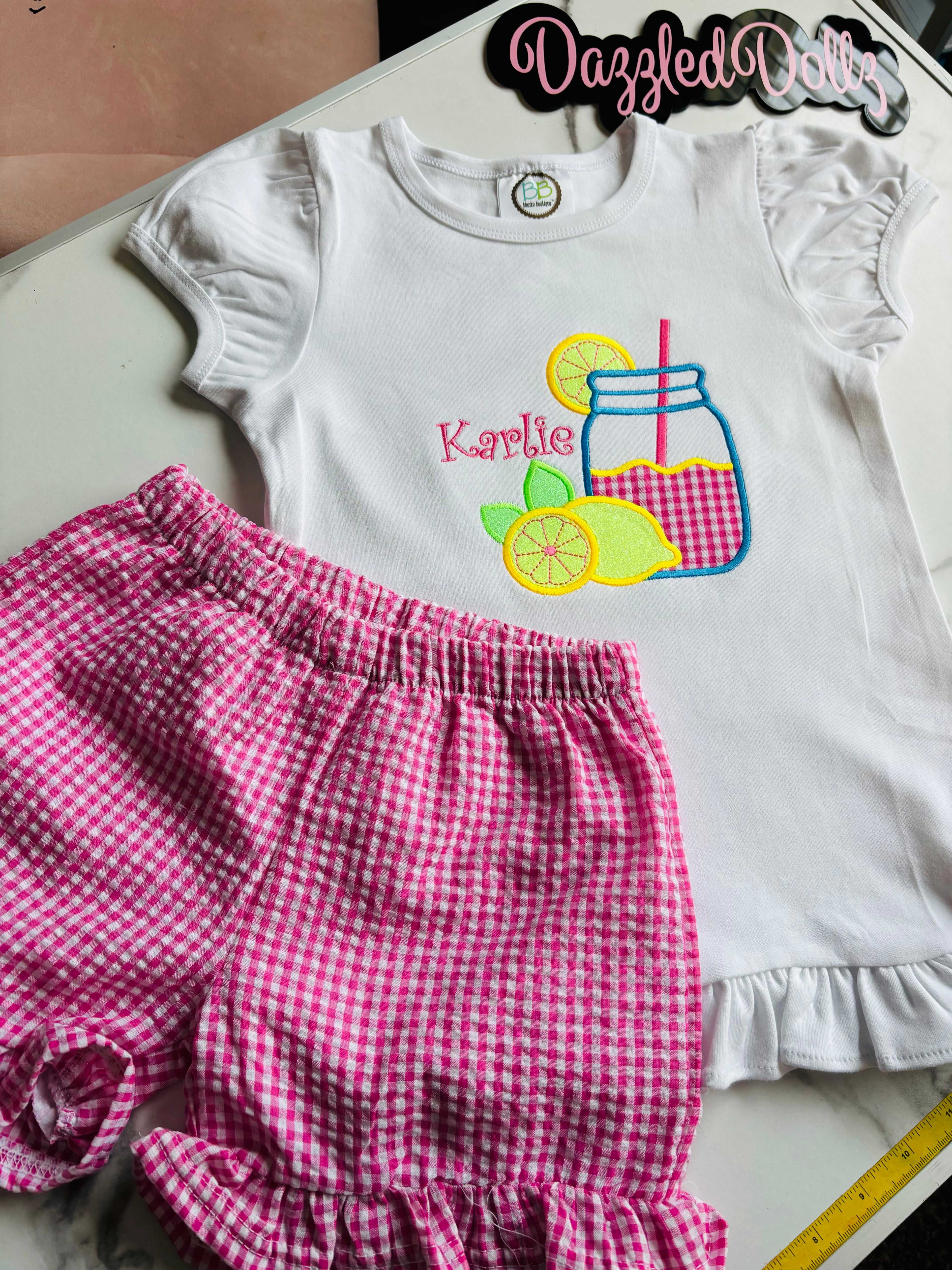 Sweet As Pink Lemonade Custom Outfit🍋💕