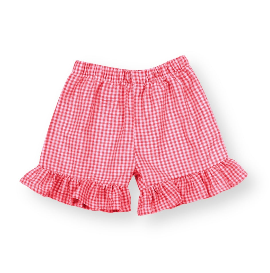 Custom Kids Appliqué Embroidered shirt- with matching shorts outfit!