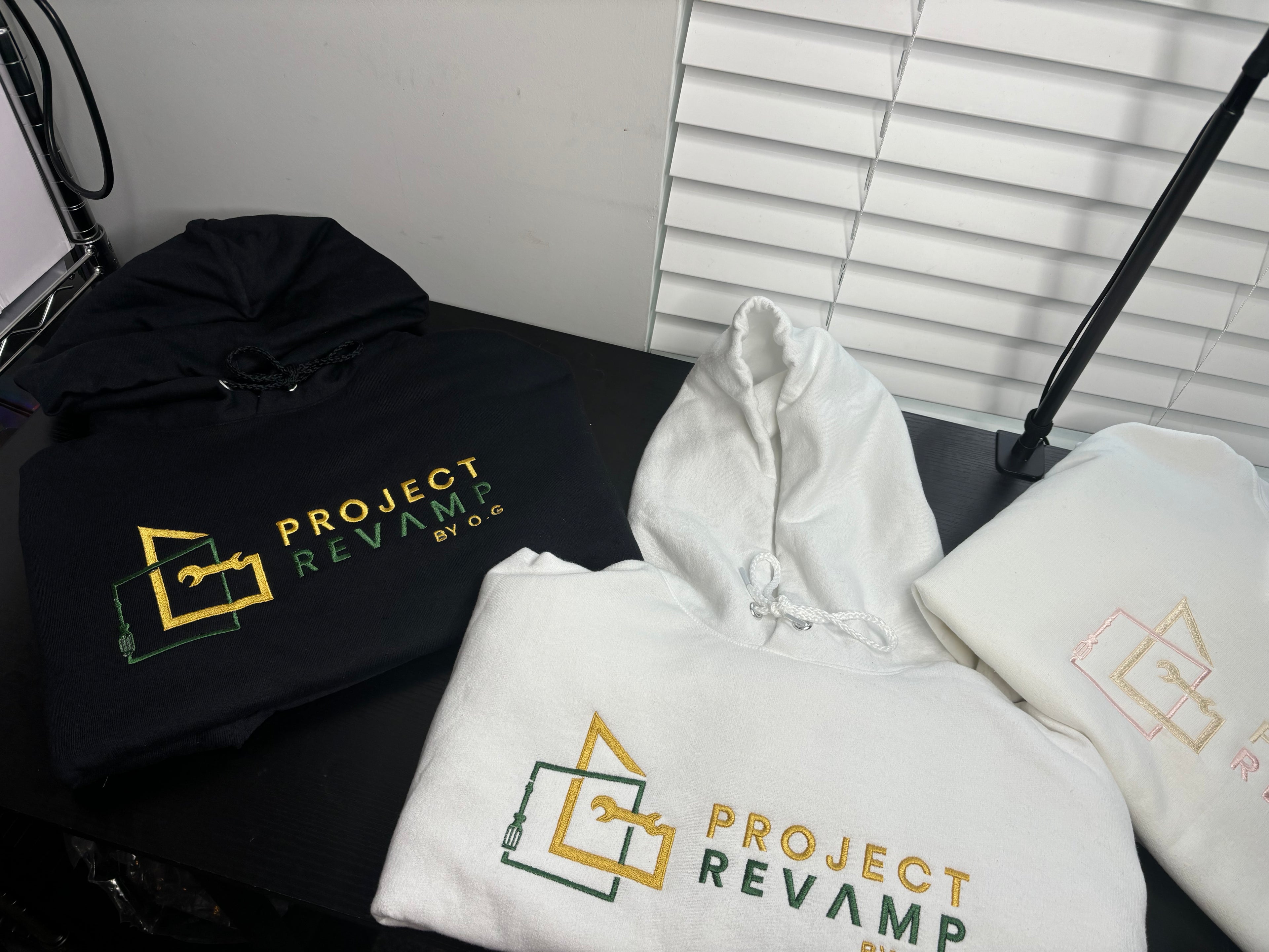 Add Your Logo to a Hoodie! Embroidery. (Large logo-10 inches)