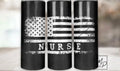 American flag Nurse