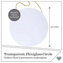 Load image into Gallery viewer, Gallery Glass Large Circle