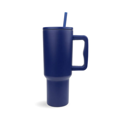Handled Tumbler Modern II  Matte - Navy Blue