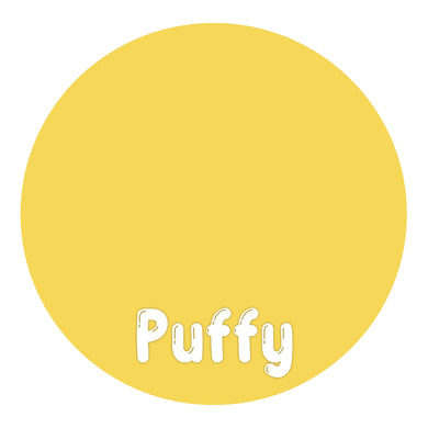 Heat Transfer Vinyl 3D Puffy HTV - Yellow