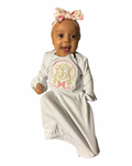 Custom Infant Monogramed Nightgown