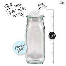Load image into Gallery viewer, Glass Milk Bottle