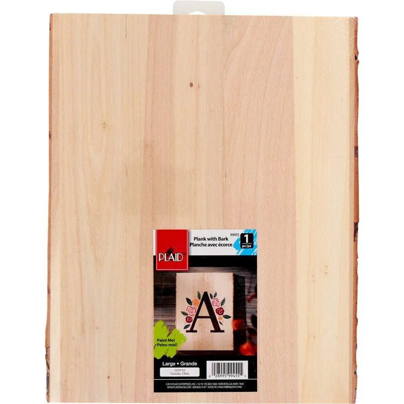 Bark Wood Plank 10.5