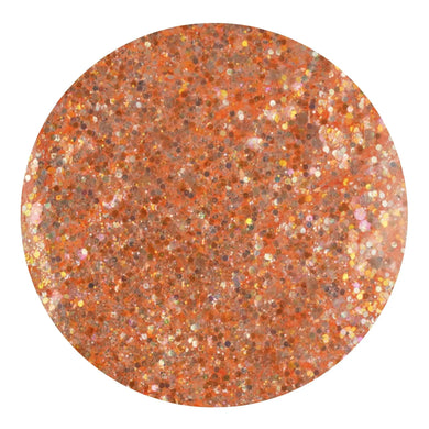 Chunky Glitter Rainbow Iridescent - Mango Tango