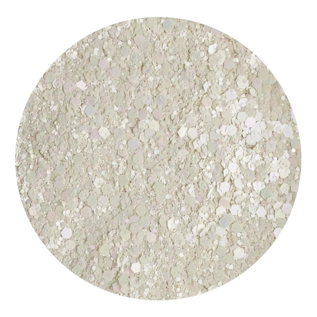 Chunky Glitter Sweet Pastel - Powdered Snow