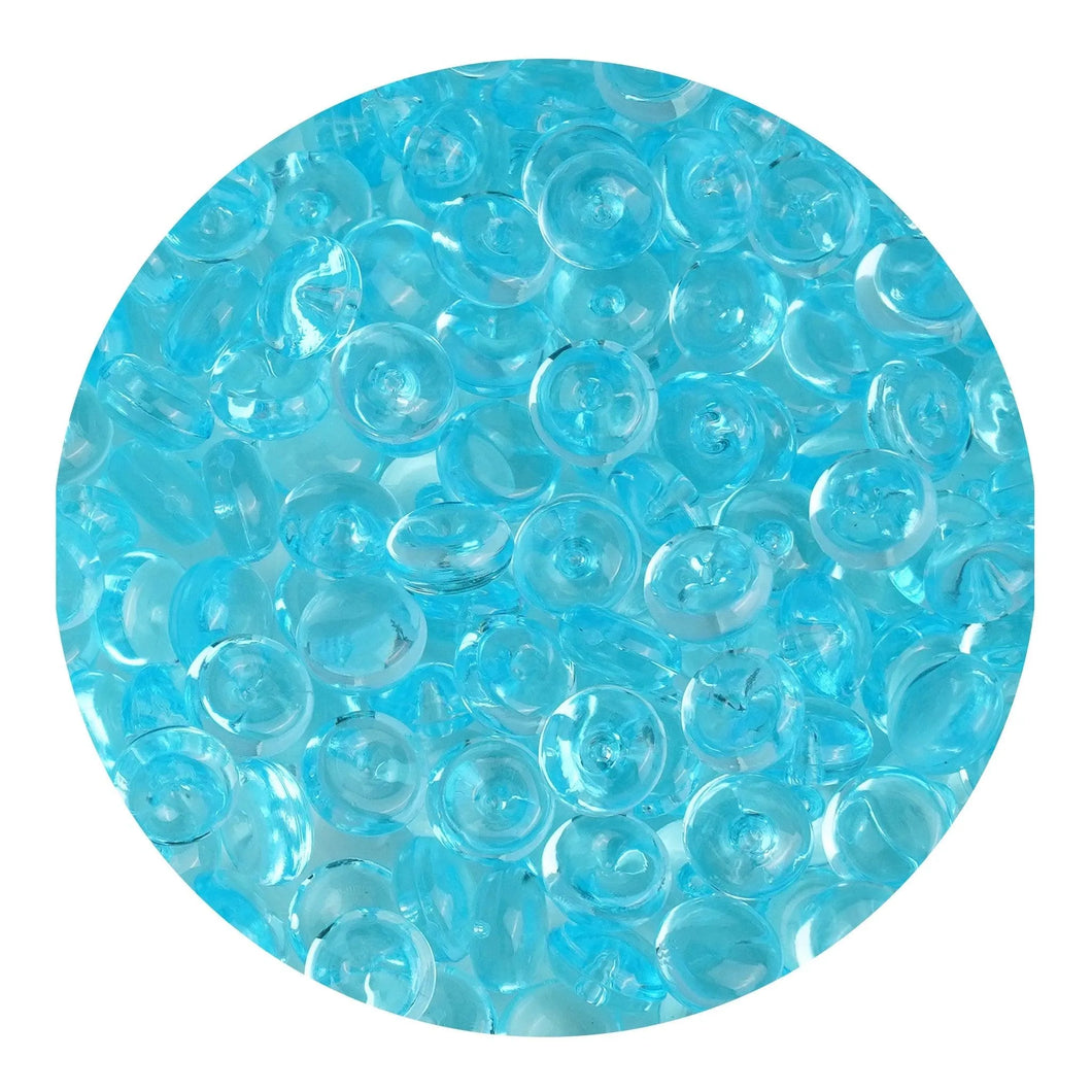 Fish Bowl Beads - Blue